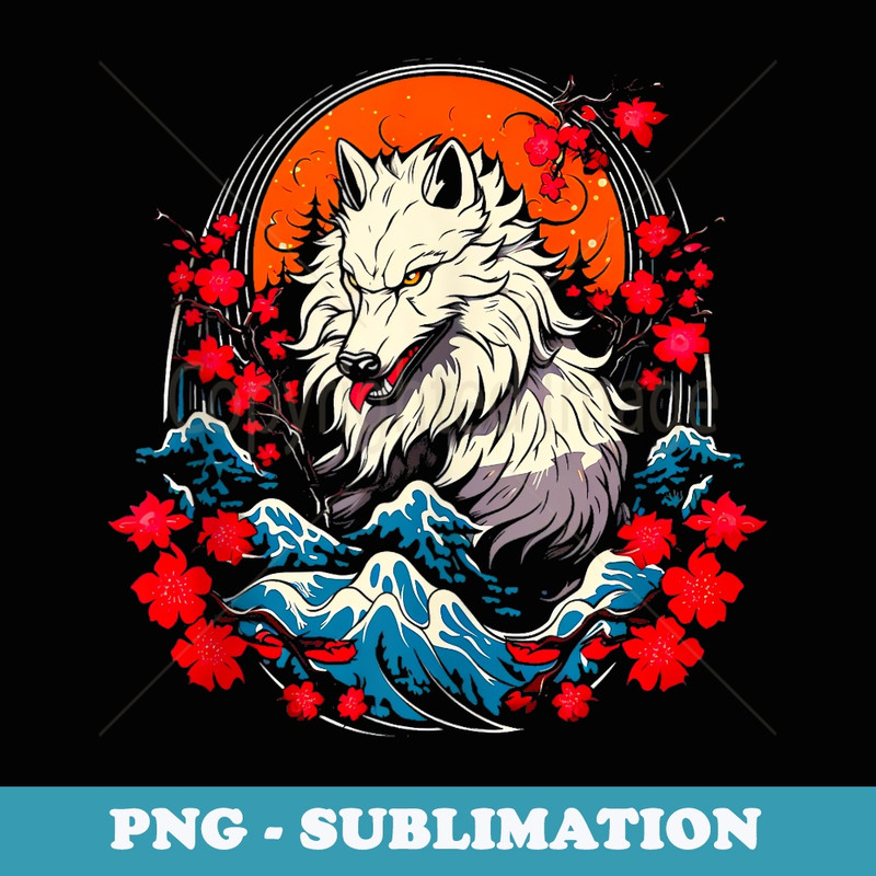 Amaterasu Japanese Mythology - Unique Sublimation PNG Download
