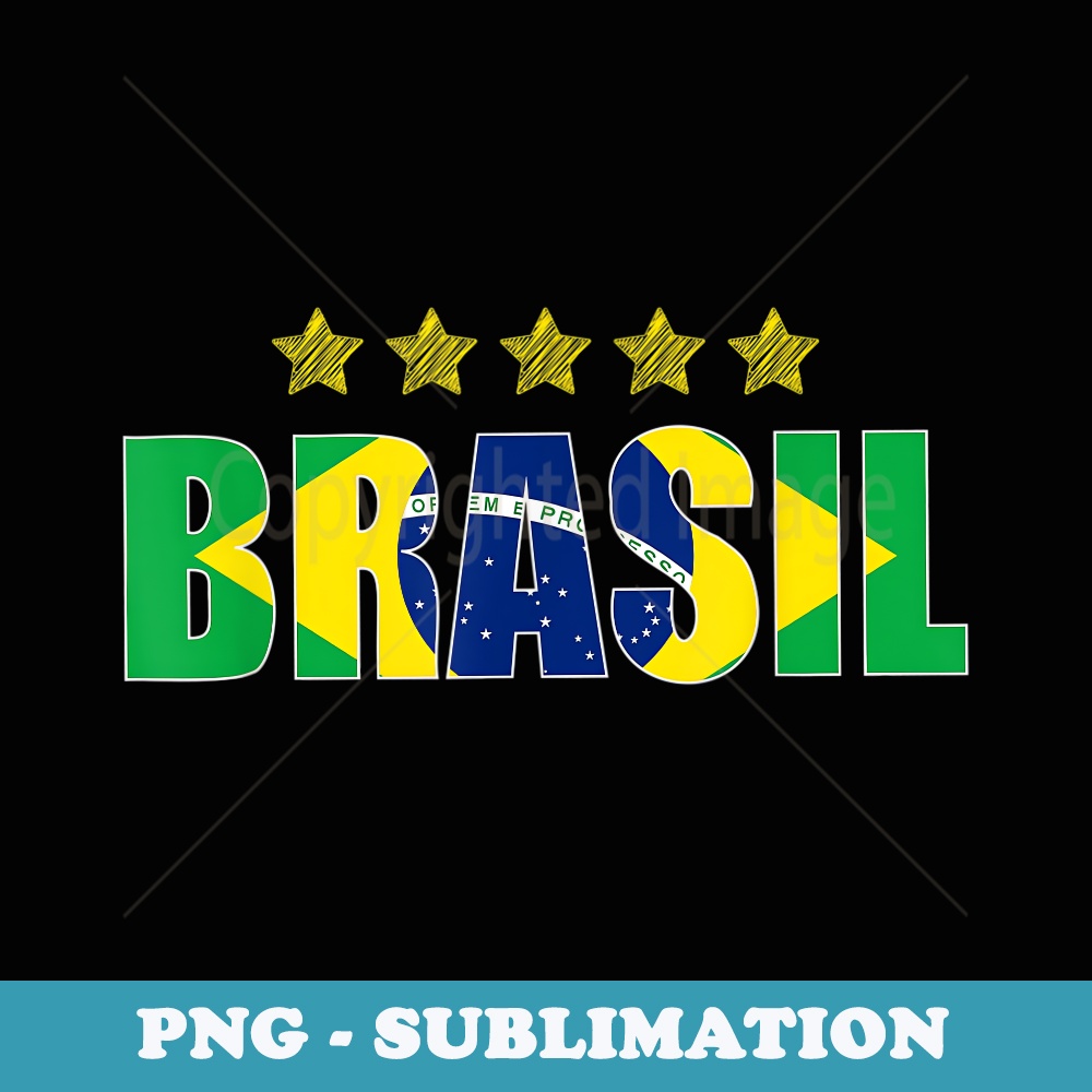 Vai Brasil Brazil Hexa Soccer Game Day - Professional Sublimation Digital Download