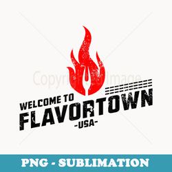 welcome to flavortown food culture - exclusive png sublimation download