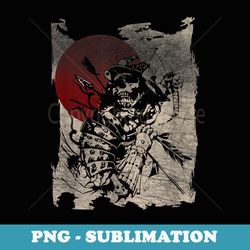 dead samurai skull swordsmen warrior halloween anime - png sublimation digital download