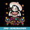 Cinco De Mayo Mexican Poncho 5 De Mayo Anime Cute Girl - Vintage Sublimation PNG Download