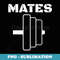 Swole Mates Couple - Special Edition Sublimation PNG File