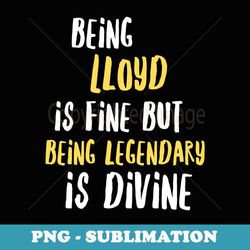 lloyd funny text design men boys - png sublimation digital download