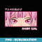 Anime Girl Girls Boys Japanese Anime - Exclusive Sublimation Digital File