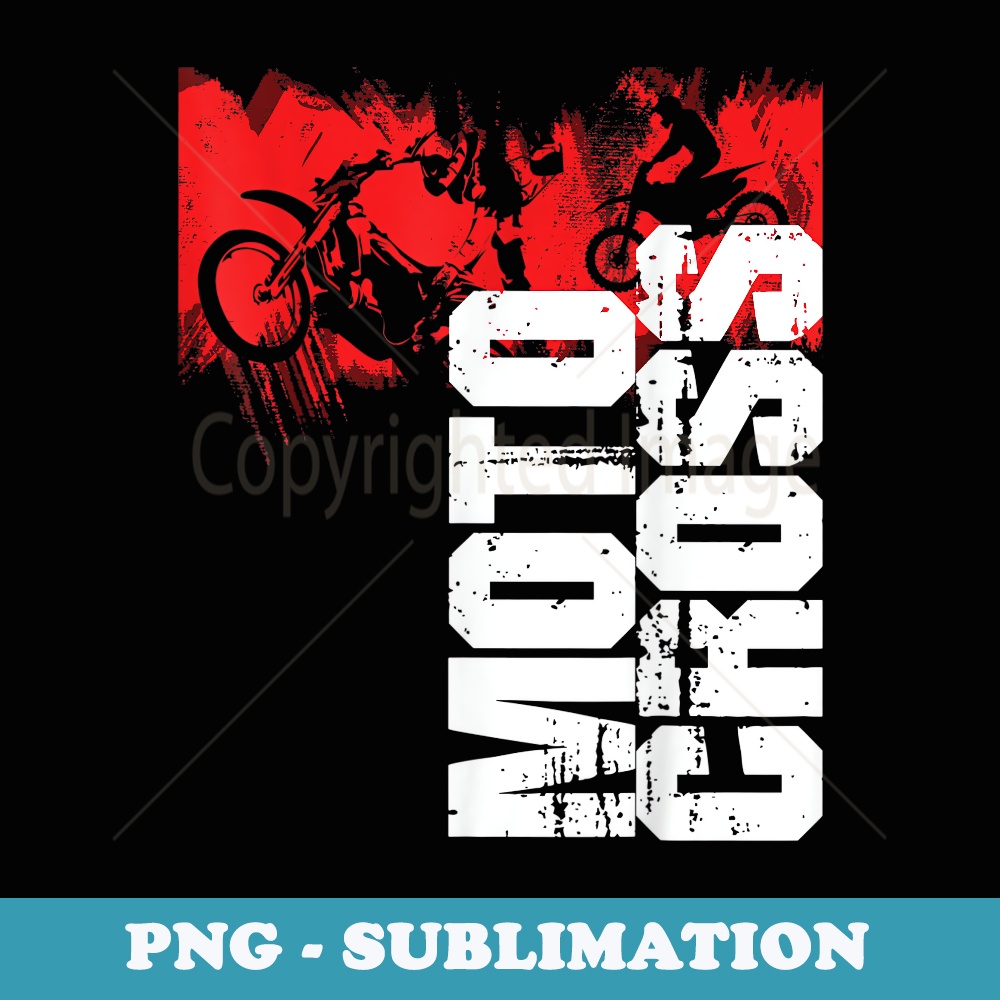 Funny Motocross For Youth Boys Dirtbike Biker - Sublimation Digital Download