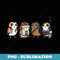 Star Wars Cute Porgs Dressed As Characters Portrait - Sublimation PNG File