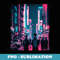 Nightlife in Tokyo - Modern Sublimation PNG File