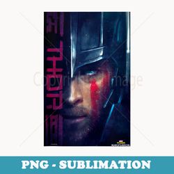 marvel thor ragnarok battle helmet head shot - professional sublimation digital download