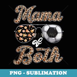 leopard sunglasses cheer mom soccer mom of both mothers day - high-resolution png sublimation file