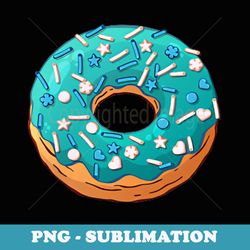 donut pocket pink sprinkle doughnut lovers sweet - retro png sublimation digital download