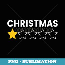 bah humbug funny ugly christmas er one star - sublimation digital download