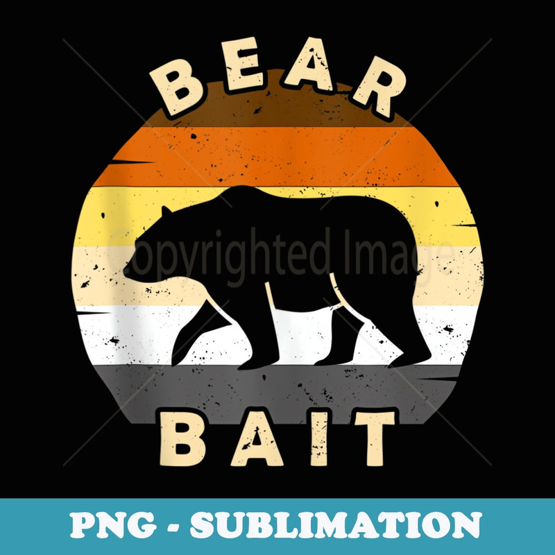 Gay Bear Bait Pride Cruising - Elegant Sublimation PNG Download