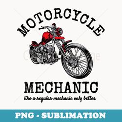 motorcycle mechanic - funny novelty design