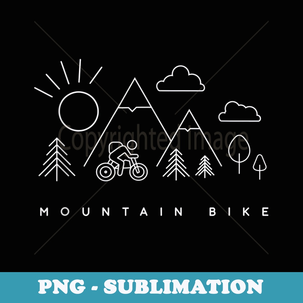 MTB Mountain Bike Apparel - MTB Mountain Bike - Instant Sublimation Digital Download