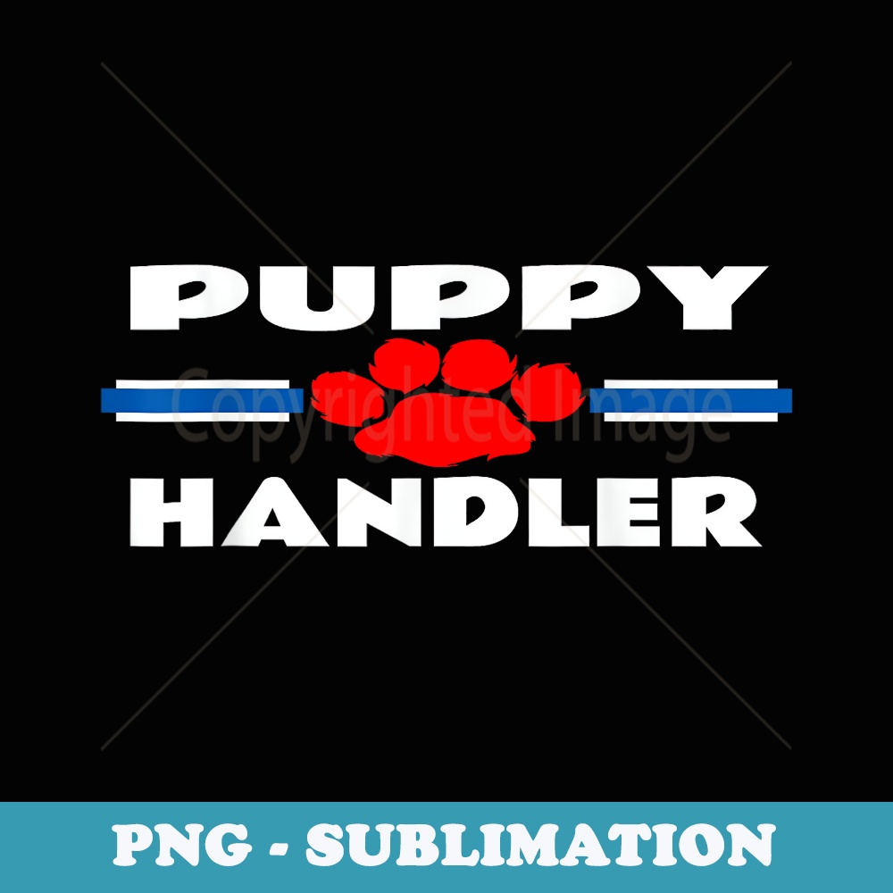 Puppy Handler Pup Play Leather Fetish Gay BDSM Adult - Decorative Sublimation PNG File