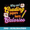 s Funny Teacher Saying Why Cant Grading Papers Burn Calories - Aesthetic Sublimation Digital File