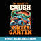 Im Ready to Crush Kindergarten T Rex Dinosaur Monster Truck - Exclusive Sublimation Digital File