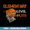 Elementary Level Complete Basketball Back To School Boys - Digital Sublimation Download File