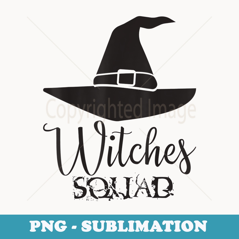 Witches Squad Halloween - Elegant Sublimation PNG Download