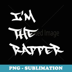 funny halloween im the rapper rap artist - creative sublimation png download
