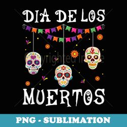 mexican sugar skull dead day apparel dia de los muerto - digital sublimation download file