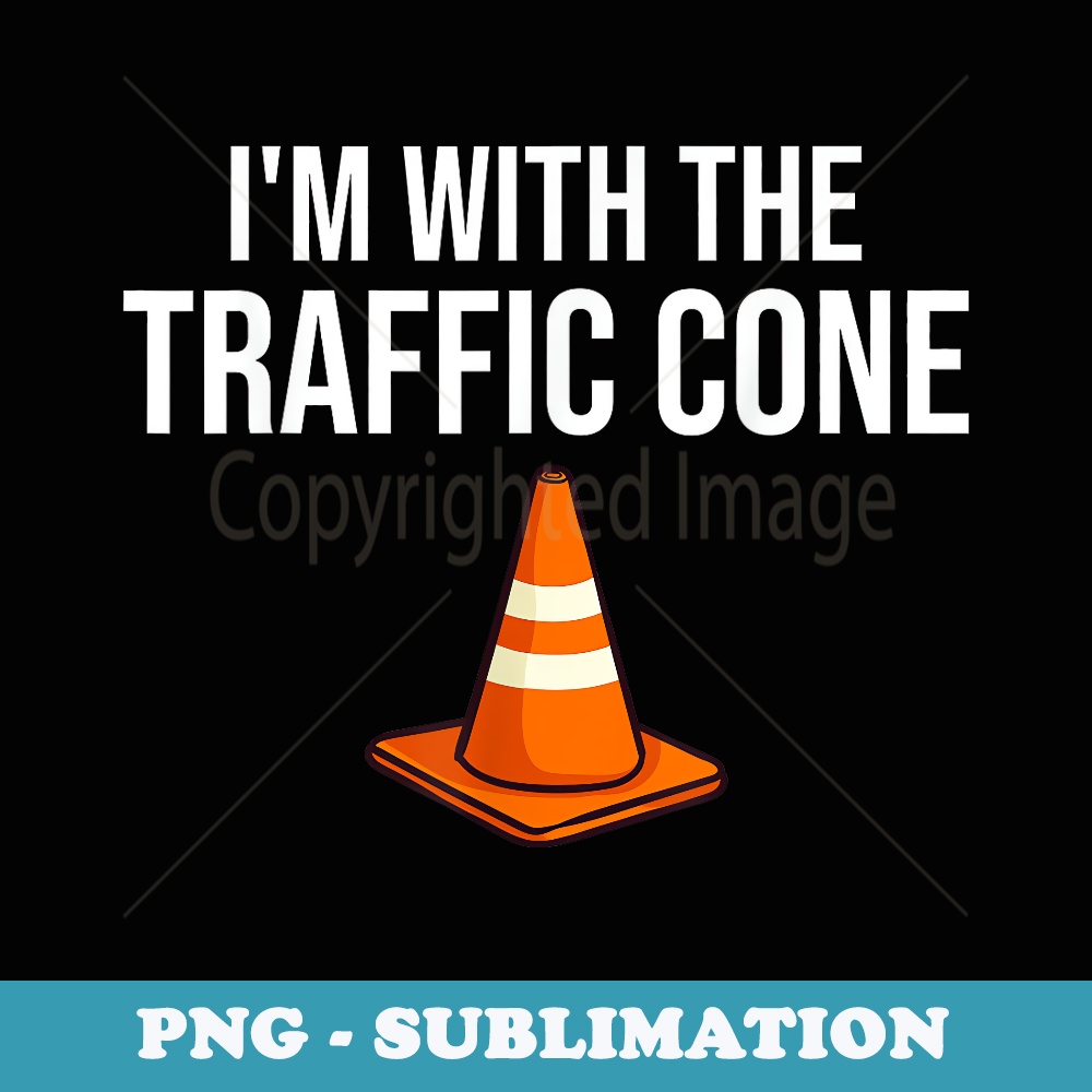 Traffic Cone Halloween Costume - Signature Sublimation PNG File