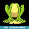Frog Body Halloween Purim Carnival Toad Cute Reptile Costume - Instant PNG Sublimation Download