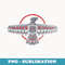 Vintage Retro Totem Thunderbird Camp Graphic - Elegant Sublimation PNG Download