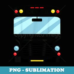 school bus driver simple halloween costume & men - creative sublimation png download