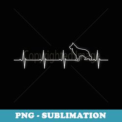shiloh shepherd heartbeat dog s - exclusive sublimation digital file