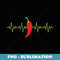 Chili Pepper Heartbeat Mexican Pepper Chili Pepper Lover - Trendy Sublimation Digital Download