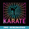 Karate - PNG Transparent Sublimation Design