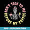 Funny Mama Halloween Dont Talk to Me Before My Coffee Skull - PNG Transparent Sublimation File