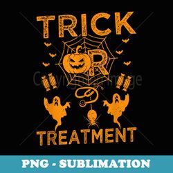 trick or treatment funny medical personnel halloween nurse - png sublimation digital download