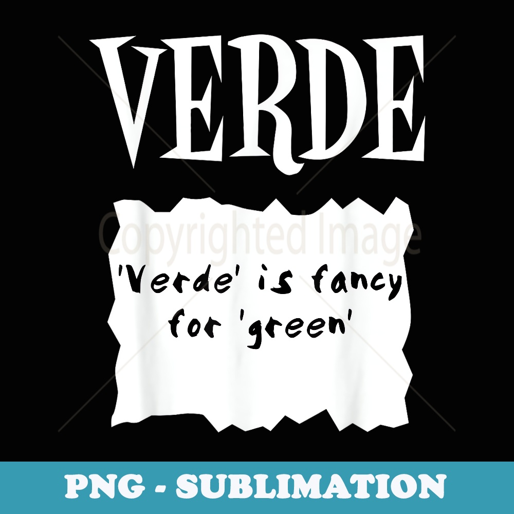 HOT SAUCES Halloween Costumes Green Salsa VERDE SAUCE - PNG Transparent Sublimation Design