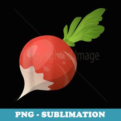 radish halloween costume veggie salad - special edition sublimation png file