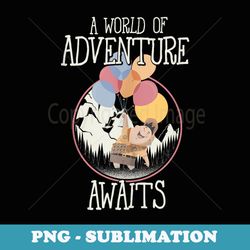disney pixar up russel adventure awaits - high-resolution png sublimation file