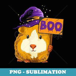 boo guinea pig halloween - premium png sublimation file
