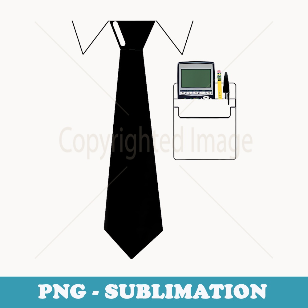Pocket Protector Engineer, Geek, Nerd Costume - Modern Sublimation PNG File