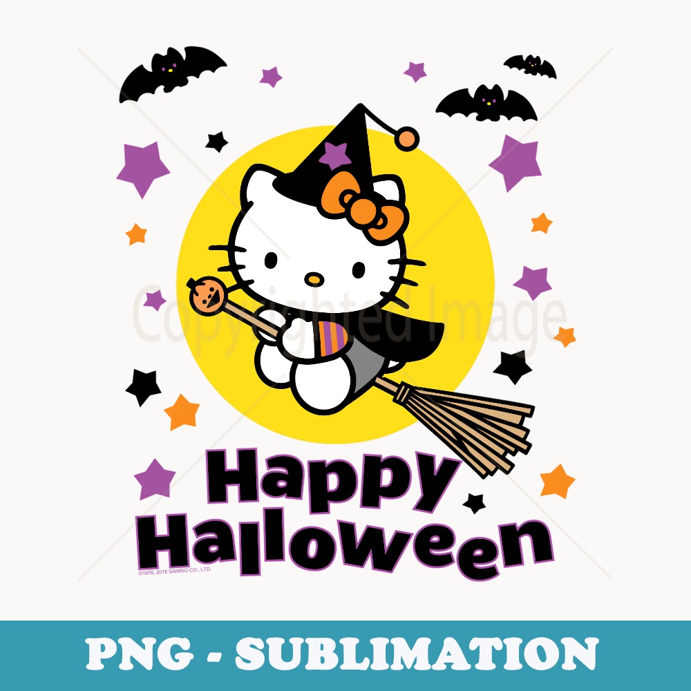 Hello Kitty Happy Halloween - Artistic Sublimation Digital File