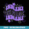 Purple Indians School Spirit Spirit Wear - Aesthetic Sublimation Digital File