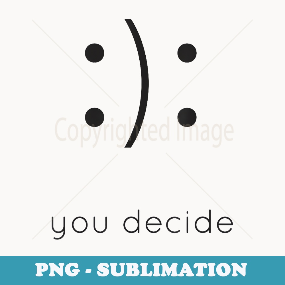 Happiness Is a Choice Inspirational Quote - Creative Sublimation PNG Download