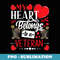 My heart belongs to a Veteran awesome valentines day - Premium PNG Sublimation File