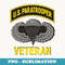 US Paratrooper Airborne Division Army Veteran - Exclusive PNG Sublimation Download