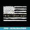 Thin Camo Line American Flag Camouflage Vintage Retro - Special Edition Sublimation PNG File