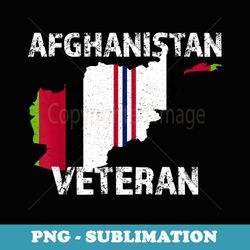 u.s. military afghanistan veteran vintage vet - modern sublimation png file