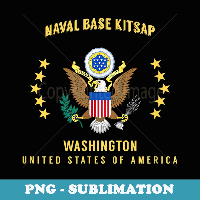 Naval Base Kitsap - Unique Sublimation PNG Download