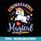 Cute Unicorn Kindergarten Is Magical Teacher Girl - High-Resolution PNG Sublimation File