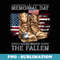 Memorial Day Remember Fallen Veterans Military boots dog tag - High-Resolution PNG Sublimation File