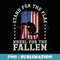 Stand For The Flag Kneel For The Fallen Veteran Patriotic - Decorative Sublimation PNG File
